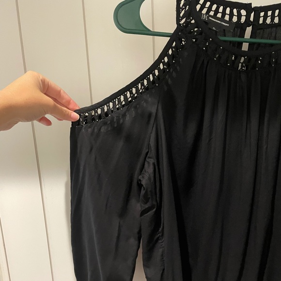 NWT INC Cold Shoulder Blouse - Picture 2 of 8